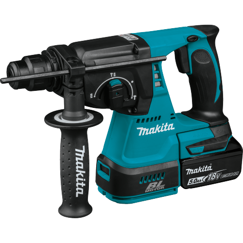 Makita XRH01T 18 V LXT Lithium‑Ion Brushless Cordless 1 in. 
SDS‑PLUS Rotary Hammer Kit (5.0Ah)