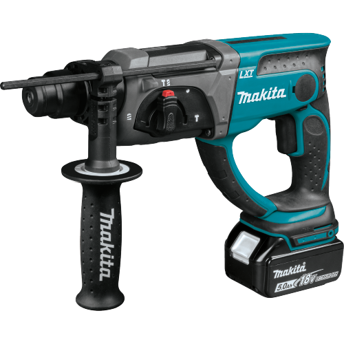 Makita XRH03T 18 V LXT Lithium‑Ion Cordless 7/8 in. SDS‑PLUS Rotary Hammer Kit (5.0Ah)