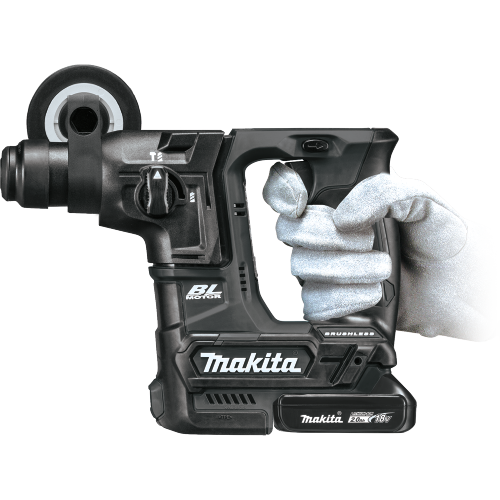 Makita XRH06RB 18 V LXT Lithium‑Ion Sub‑Compact Brushless Cordless 11/16 in. SDS‑PLUS Rotary Hammer Kit (2.0Ah)