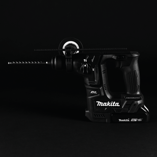 Makita XRH06ZB 18 V LXT Lithium‑Ion Sub‑Compact Brushless Cordless 11/16 in. SDS‑PLUS Rotary Hammer, Tool Only