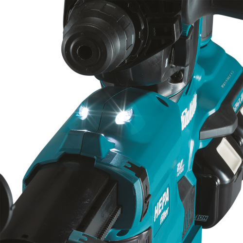 Makita XRH10PTW 36 V (18 V X2) LXT Brushless 1‑1/8 in. SDS‑PLUS AVT Rotary Hammer Kit, w/ HEPA Dust Extractor, AFT, AWS Capable (5.0Ah)