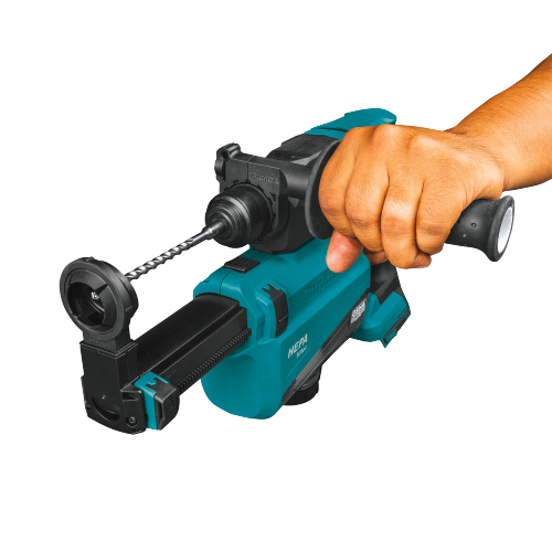 Makita XRH12ZW 18 V LXT Lithium‑Ion Brushless Cordless 11/16 in. SDS‑PLUS AVT Rotary Hammer, w/ HEPA Dust Extractor, AWS Capable, Tool Only