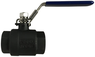 Midland Industries 949112 3/8 2000PSI 2 PC CARBON BALL VALVE