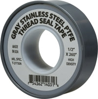 Midland Industries 982135 1/2 X 260 GREY SS TAPE