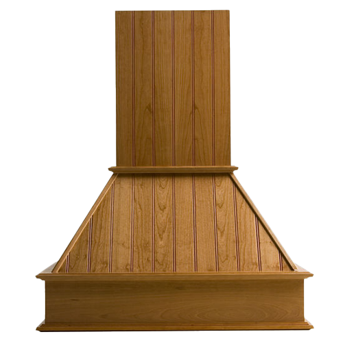 36" Silver-Metallic Straight Range Hood with SUT90870M Sirius Compactible Liner, Cherry
