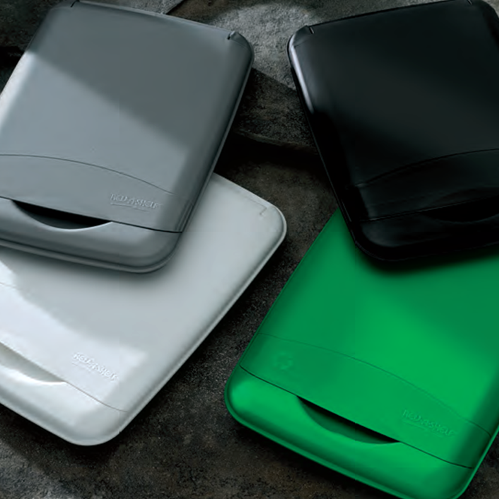 35 QT Waste Container Lid, Black