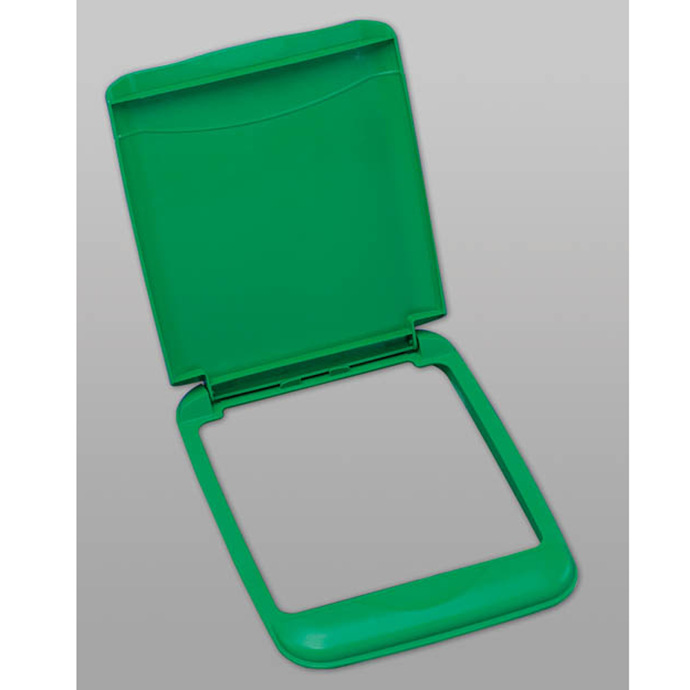 35 QT Waste Container Lid, Green