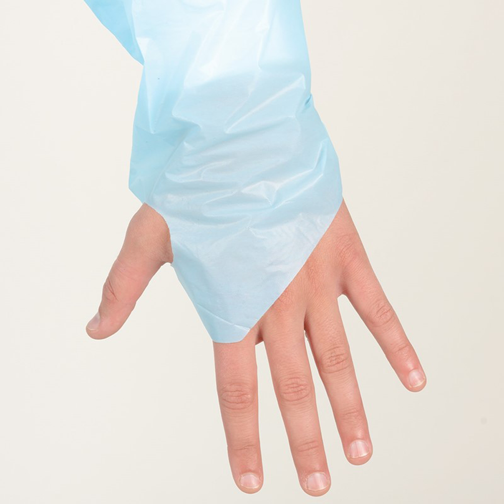 NS® Polyethylene Gown with Thumb Loop, 55" Long