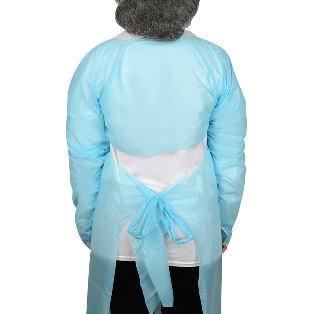 NS® Polyethylene Gown with Thumb Loop, 50" Long